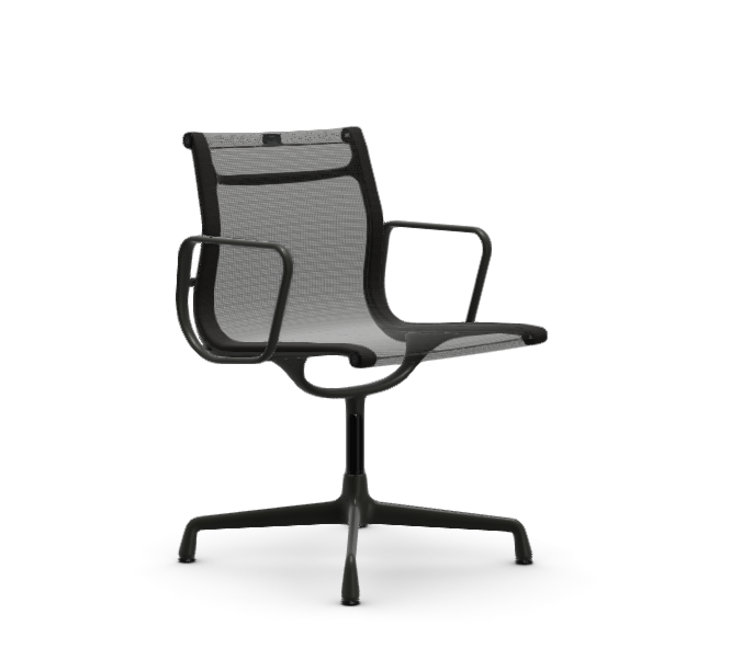 Eames Aluminium Chair EA 104 - Dine  - Netweave