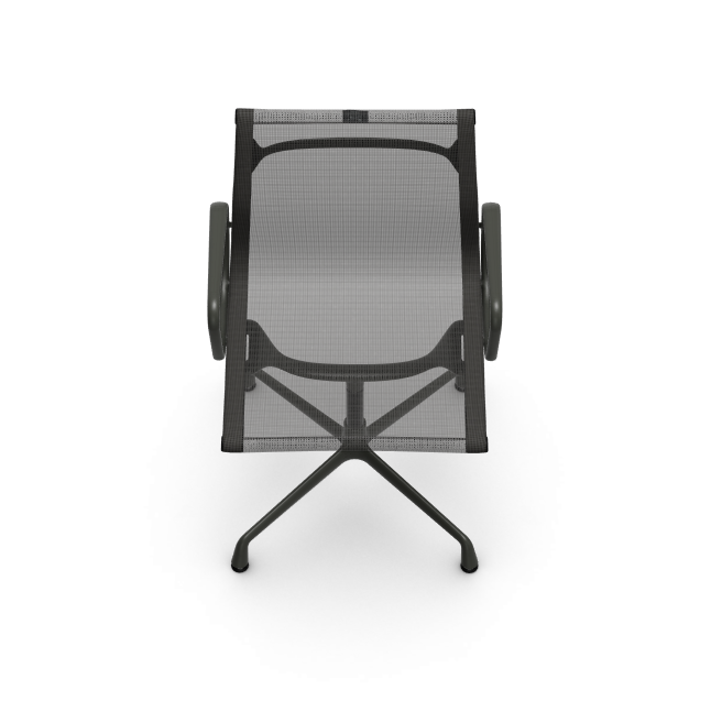 Eames Aluminium Chair EA 104 - Dine  - Netweave