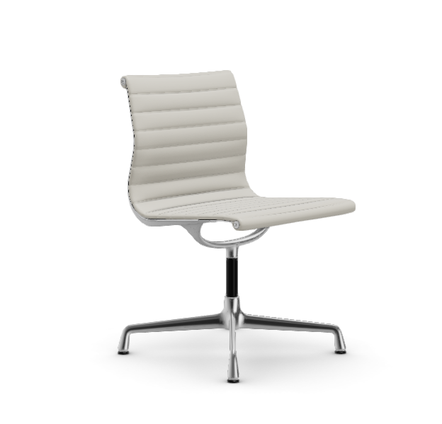 Eames Aluminium Chair EA 101 - Dine - leder