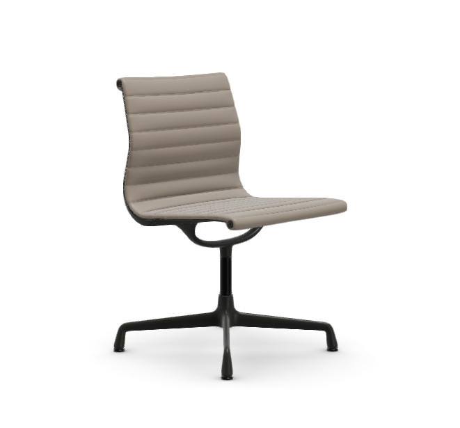 Eames Aluminium Chair EA 101 - Dine - leder