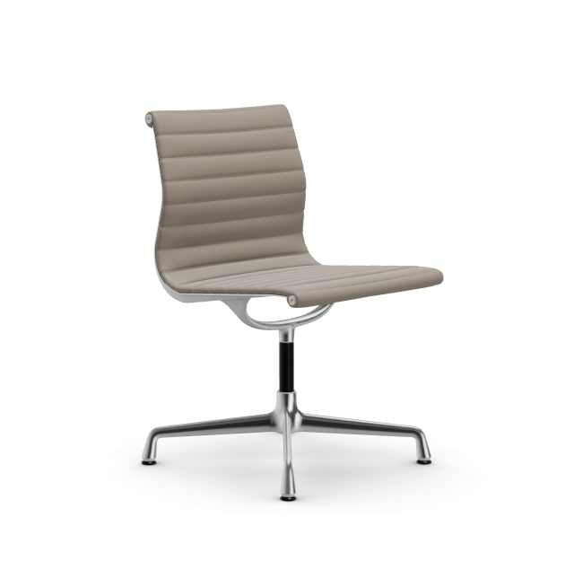 Eames Aluminium Chair EA 101 - Dine - leder