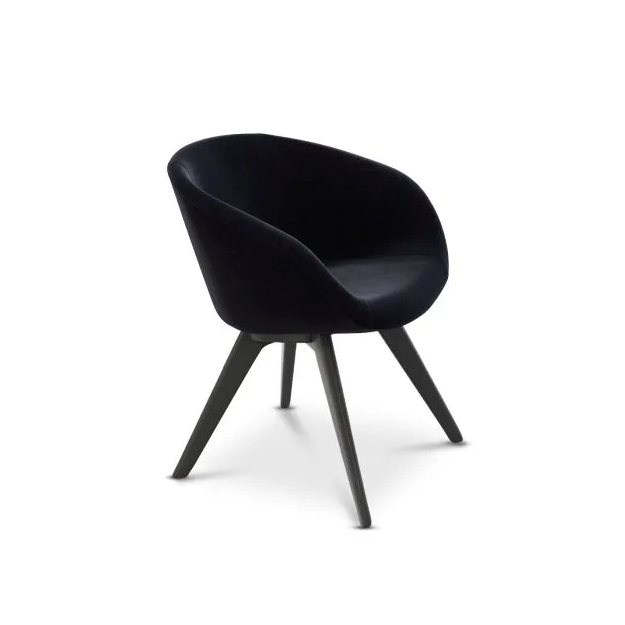 Tom Dixon Scoop chair - black velvet - black velvet