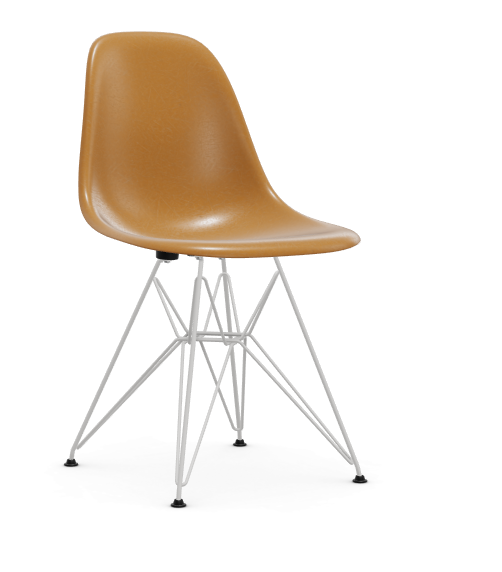 Eames Fiberglass Side chair DSR - wit