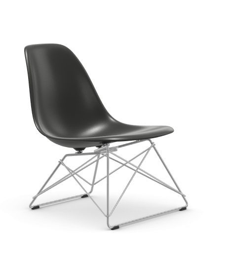 Eames Plastic  Side chair LSR RE - verchroomd