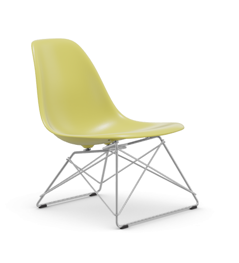 Eames Plastic  Side chair LSR RE - verchroomd