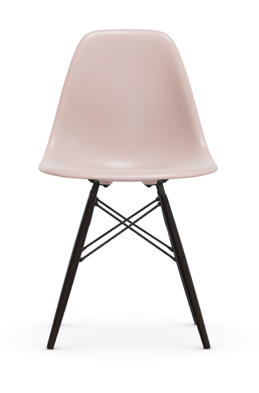 Eames Plastic chair DSW RE - esdoorn zwart