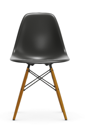 vitra Eames Plastic chair DSW RE - essen - deep black RE