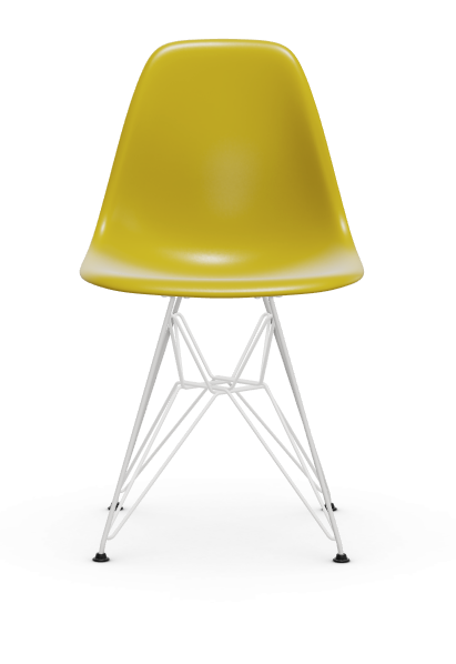 Eames Plastic chair DSR RE - wit