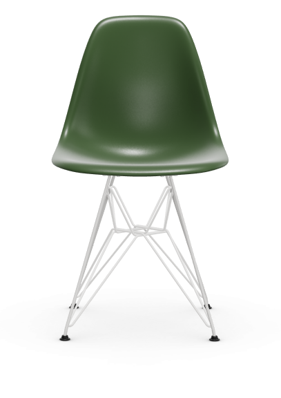 Eames Plastic chair DSR RE - wit