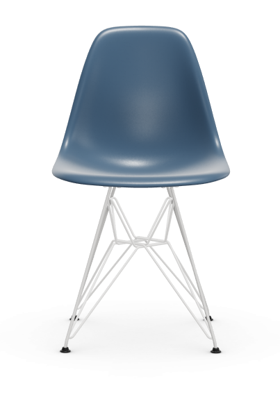 Eames Plastic chair DSR RE - wit