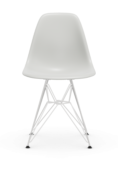 Eames Plastic chair DSR RE - wit