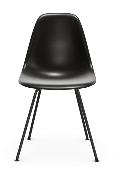 Eames Plastic chair DSX RE - zwart