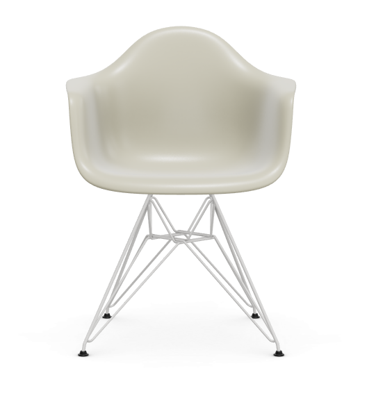 Eames Plastic Armchair  DAR RE - wit