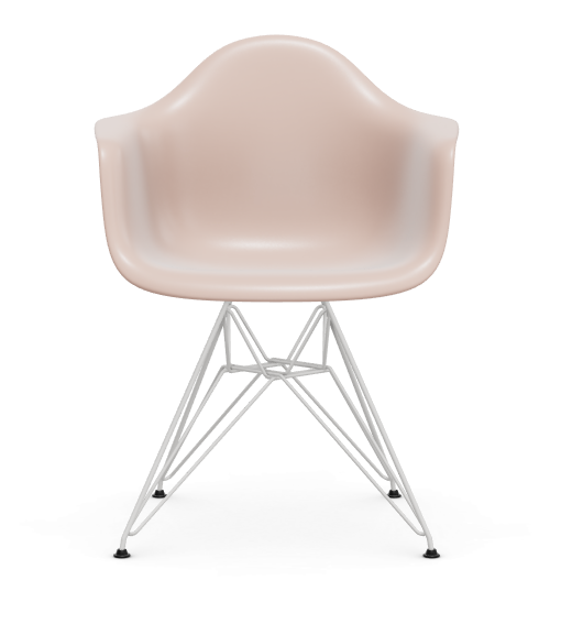 Eames Plastic Armchair  DAR RE - wit