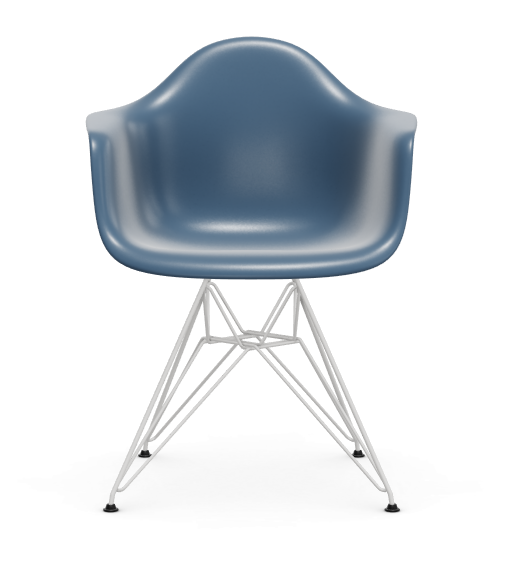 Eames Plastic Armchair  DAR RE - wit