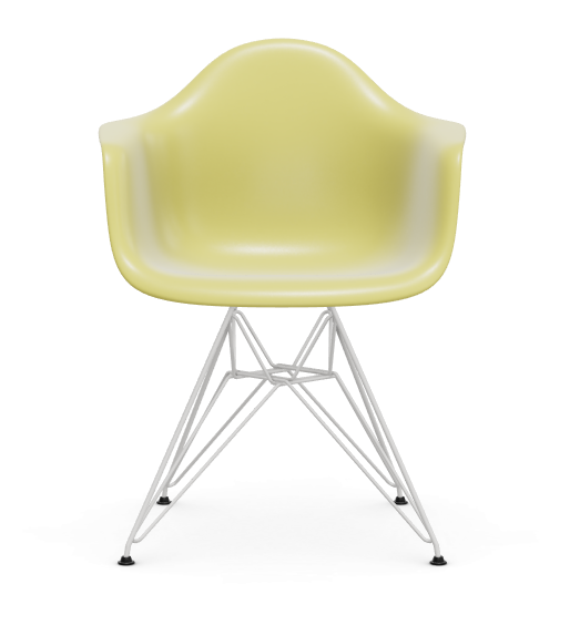 Eames Plastic Armchair  DAR RE - wit