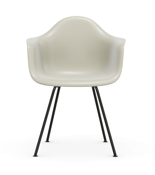 Eames Plastic Armchair DAX RE - zwart