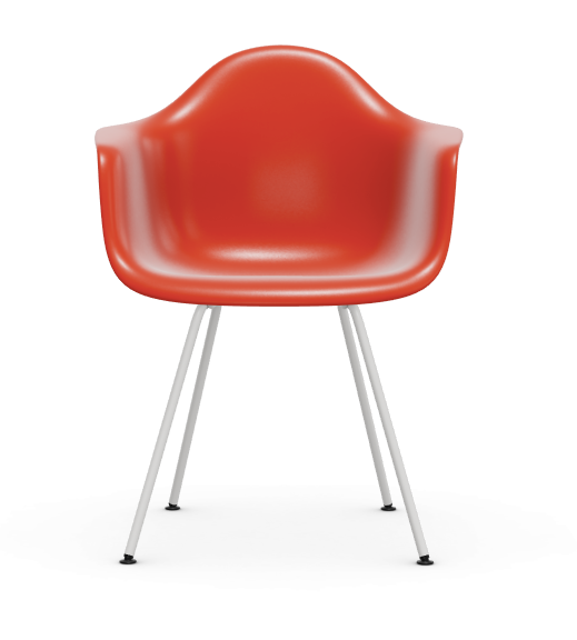 Eames Plastic Armchair DAX RE - wit