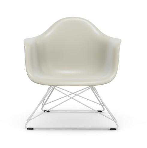 Eames Plastic Armchair LAR RE - wit