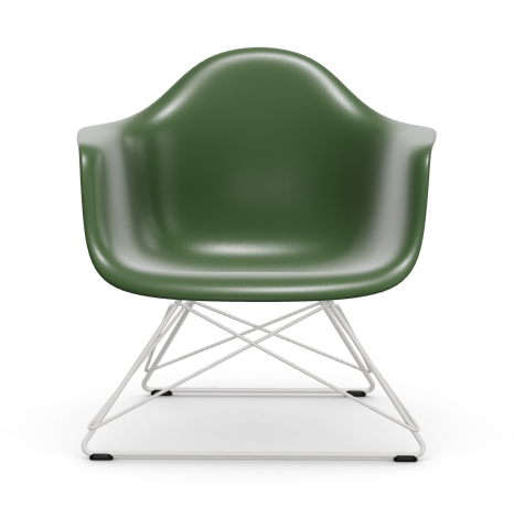 vitra Eames Plastic Armchair LAR RE - wit - forest green RE