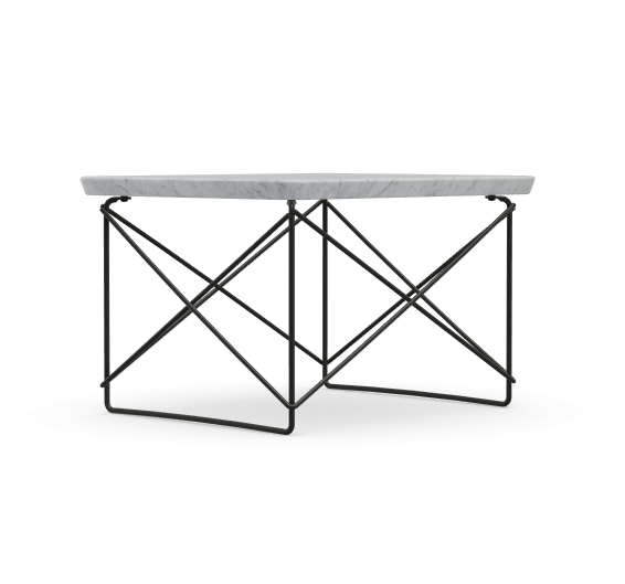 vitra Eames Occasional Table LTR - Carrara marmer