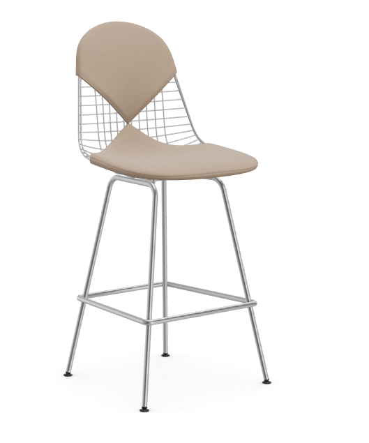 vitra Eames Wire Stool - medium - chroom - bikini hopsak - nude