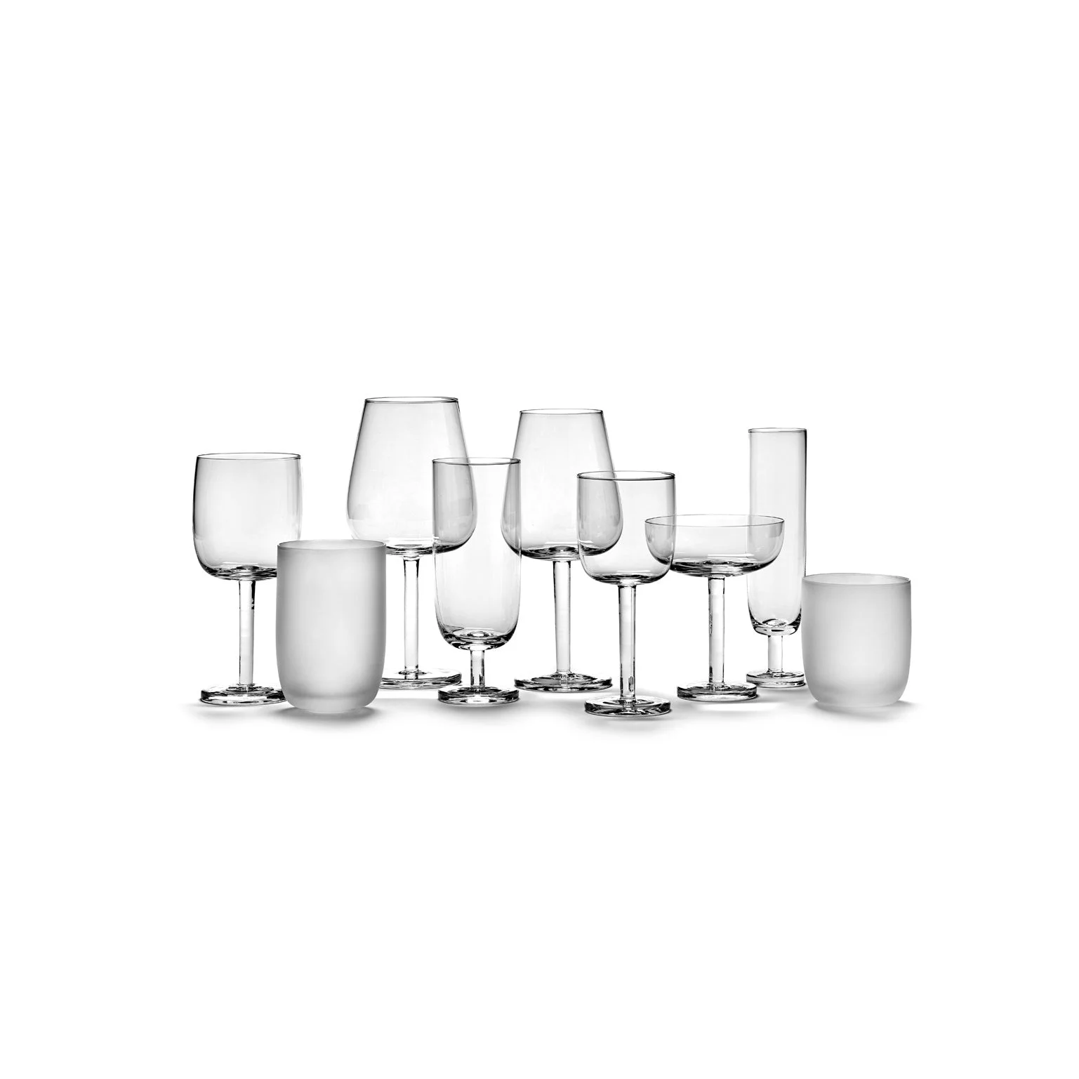 Serax waterglas frosted Base by Piet Boon - 33 cl. - 33 cl.