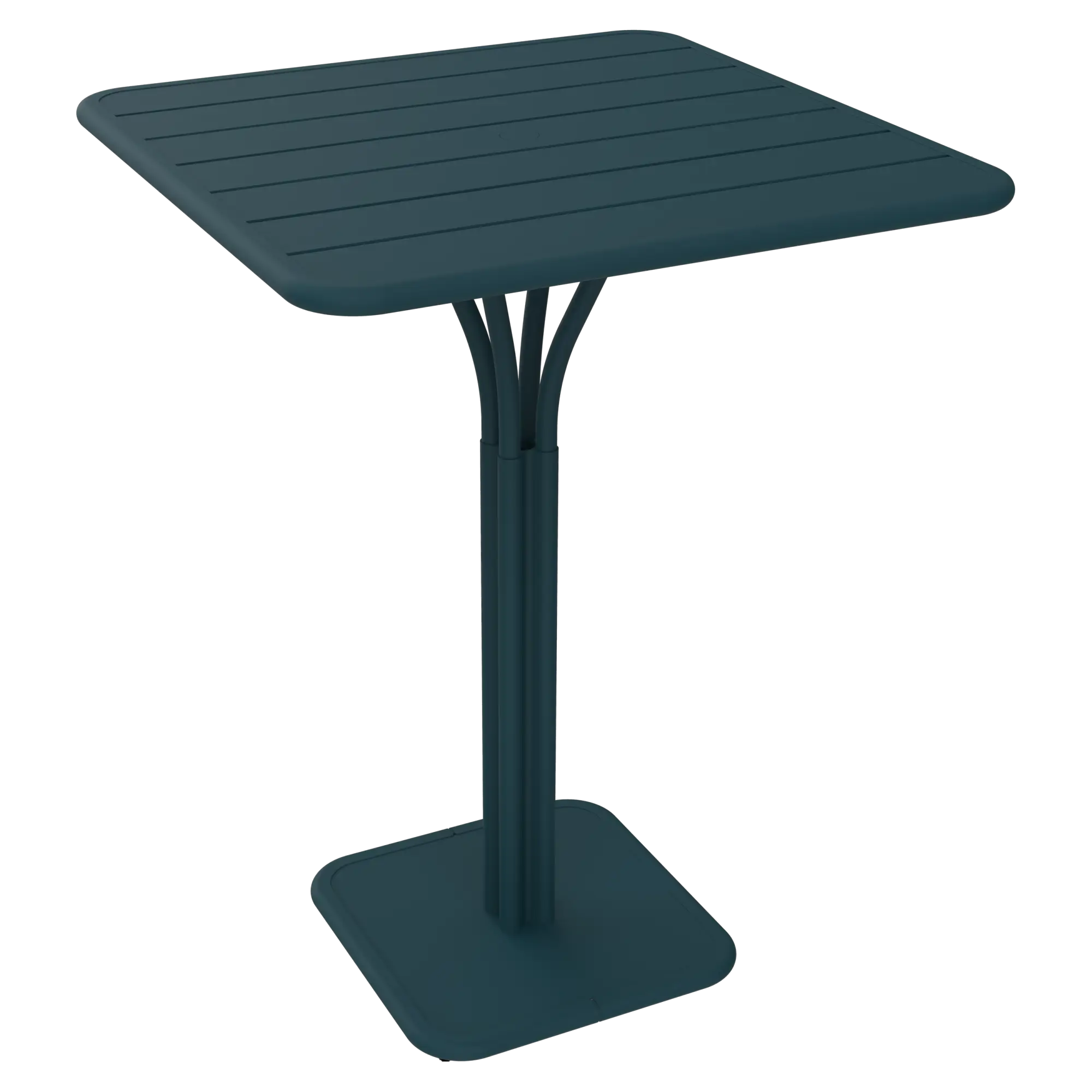 Fermob sta tuintafel Luxembourg - 80 x 80 cm. - Acapulco Blue