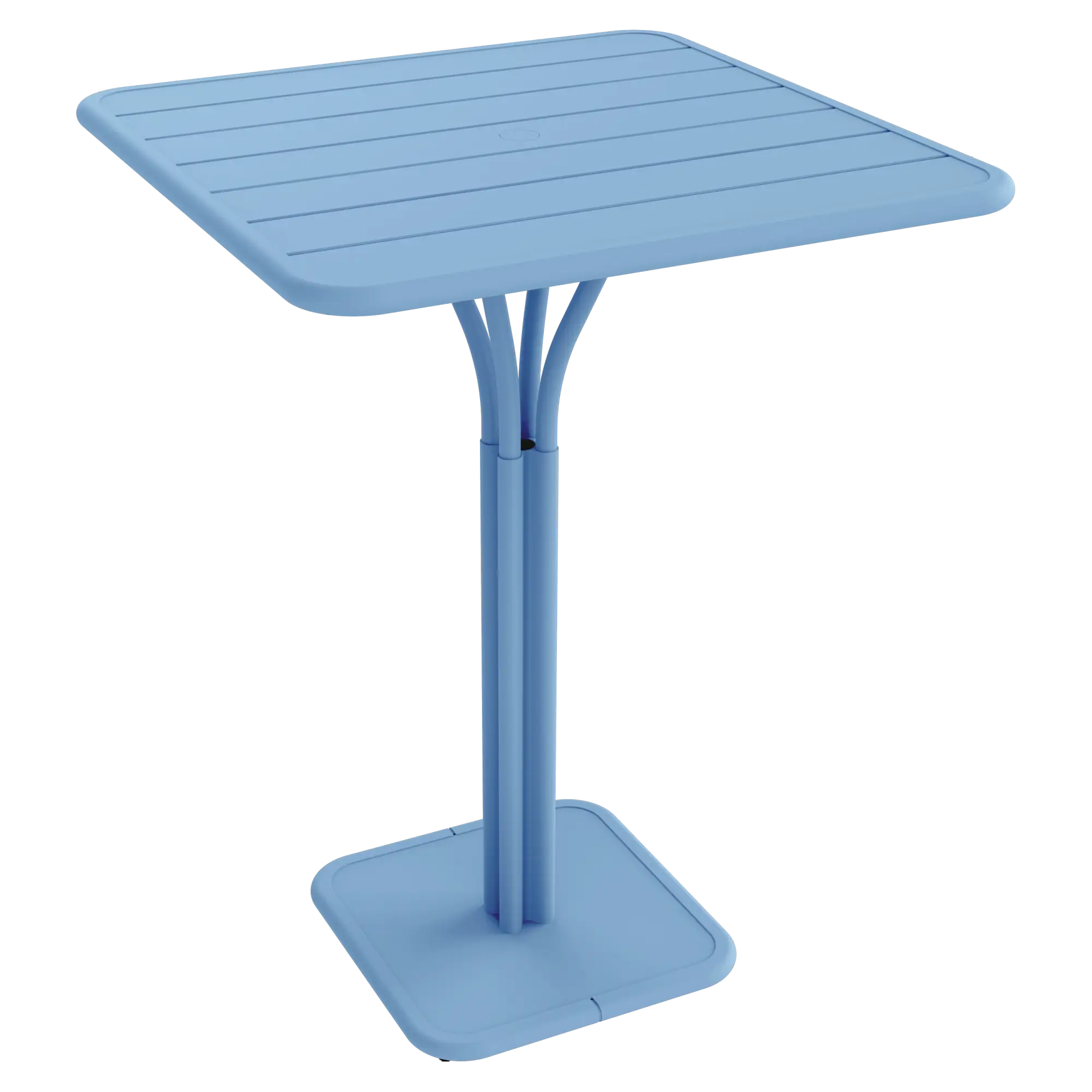 Fermob sta tuintafel Luxembourg - 80 x 80 cm. - Maya Blue