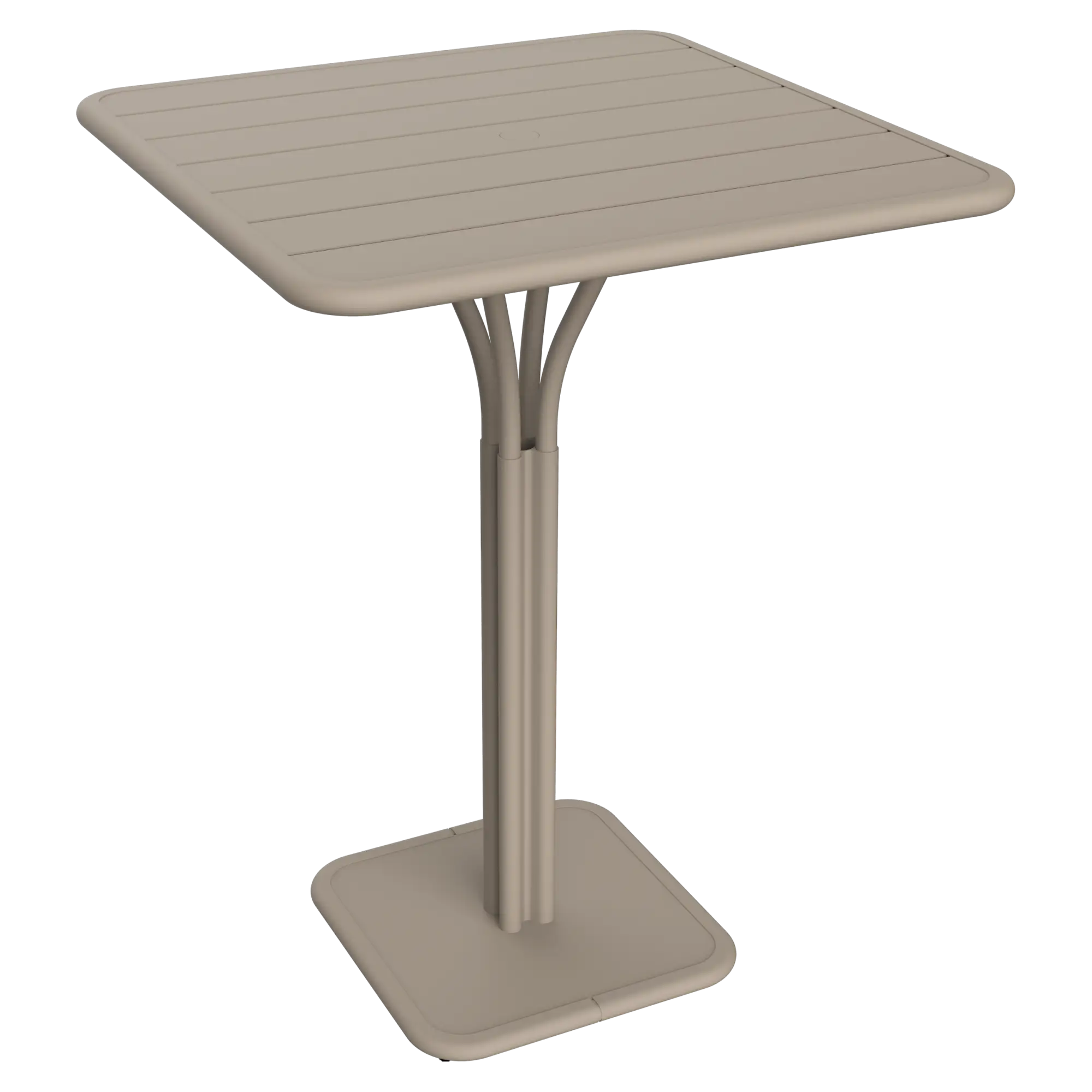 Fermob sta tuintafel Luxembourg - 80 x 80 cm. - Nutmeg