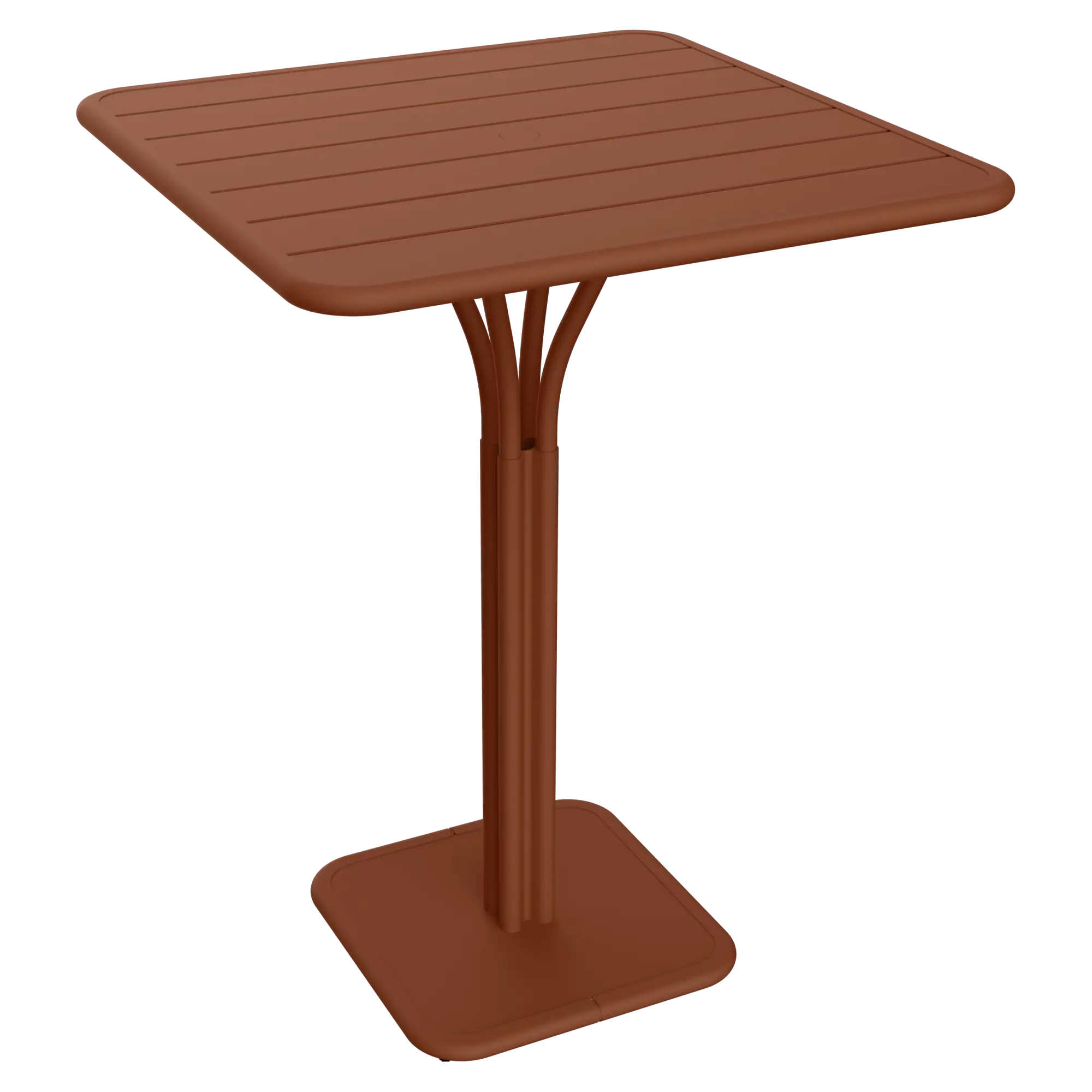 Fermob sta tuintafel Luxembourg - 80 x 80 cm. - Red Ochre