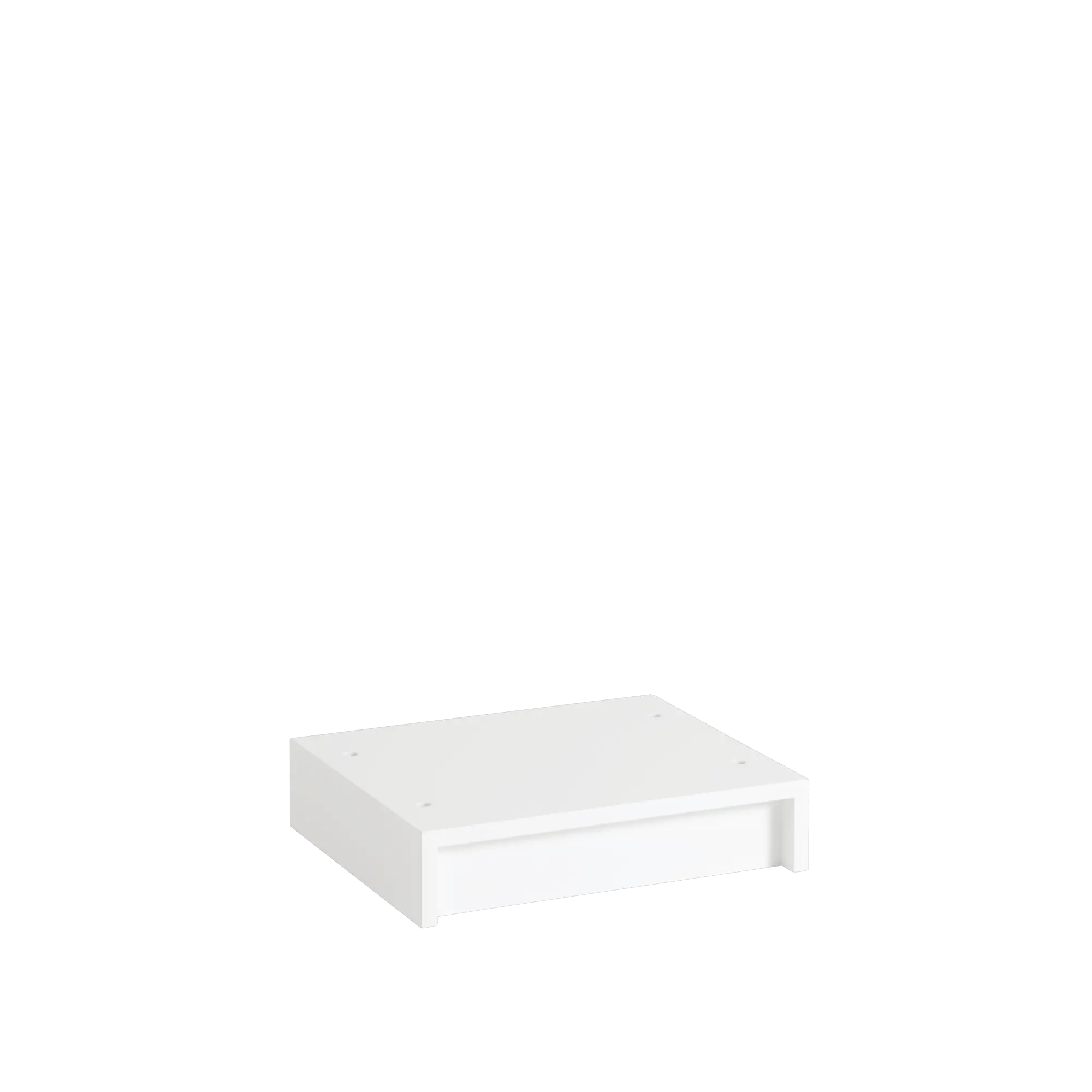 Muuto Stacked Storage System plinth - 43.5 cm. / wit