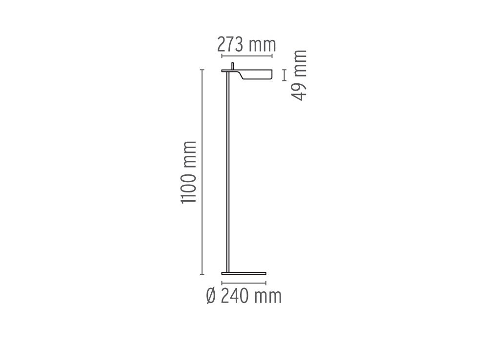 Flos vloerlamp Tab