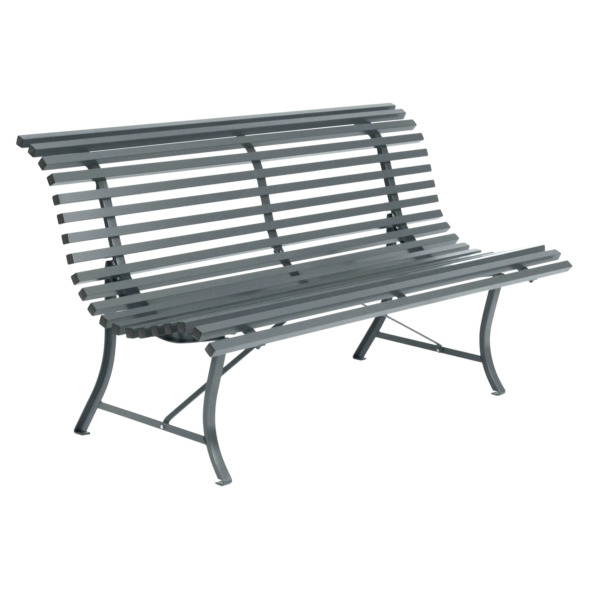 Fermob tuinbank Louisiane - 150 cm. - Storm Grey