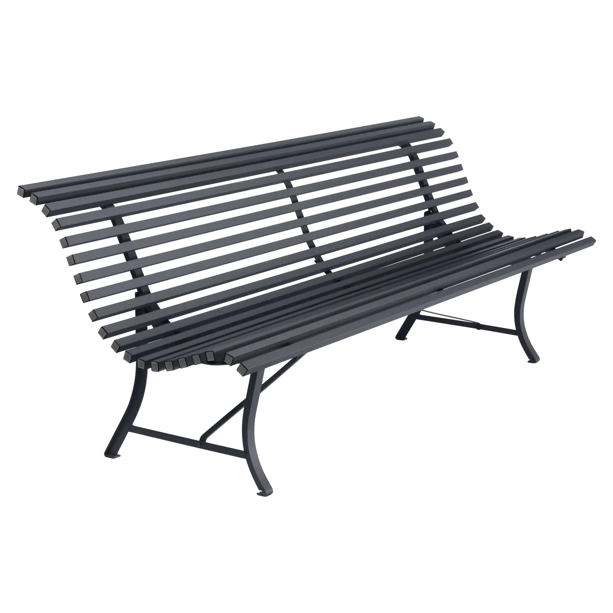 Fermob tuinbank Louisiane - 200 cm. - Anthracite