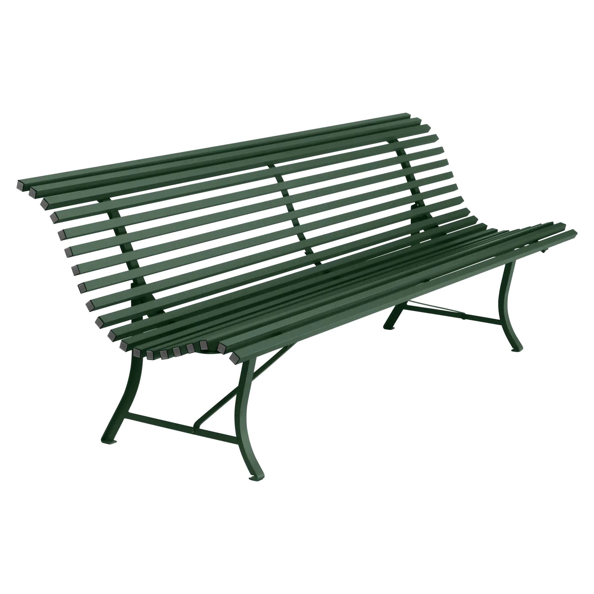 Fermob tuinbank Louisiane - 200 cm. - Cedar green