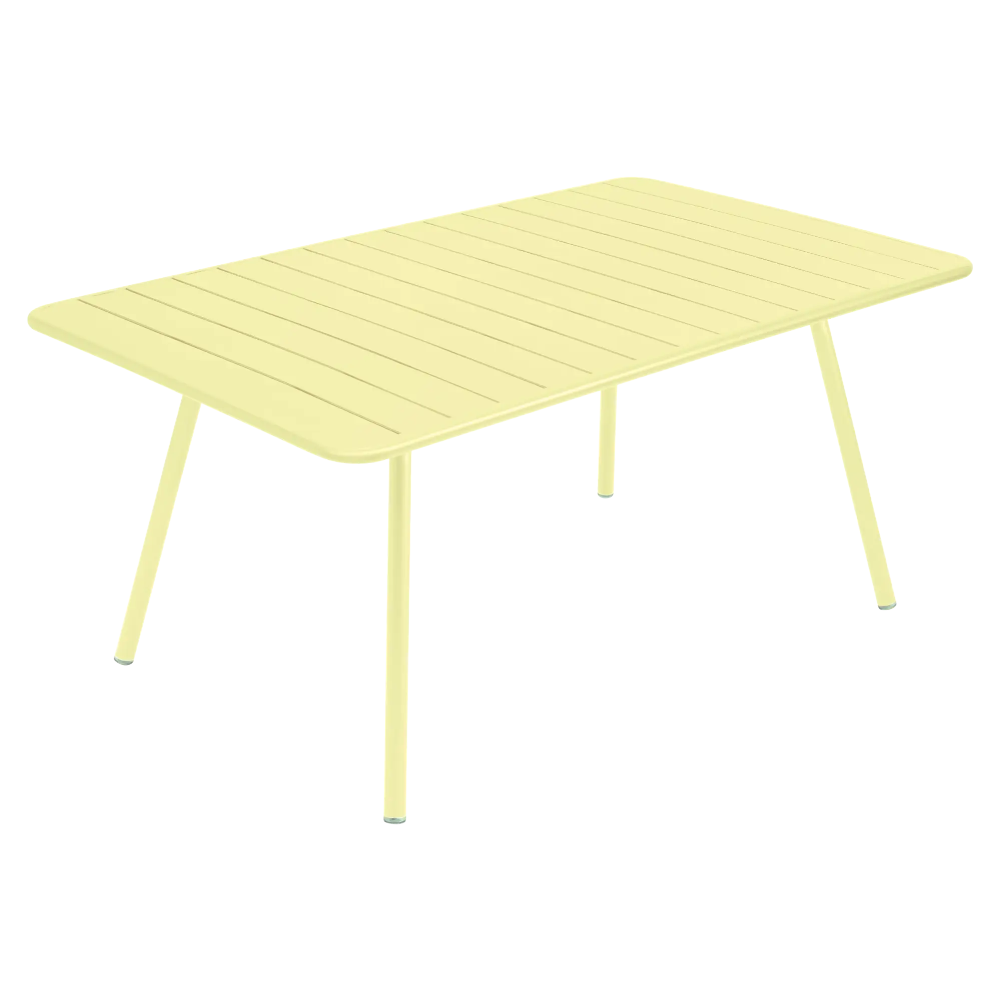 Fermob tuintafel Luxembourg - 100 x 165 cm. - Frosted Lemon