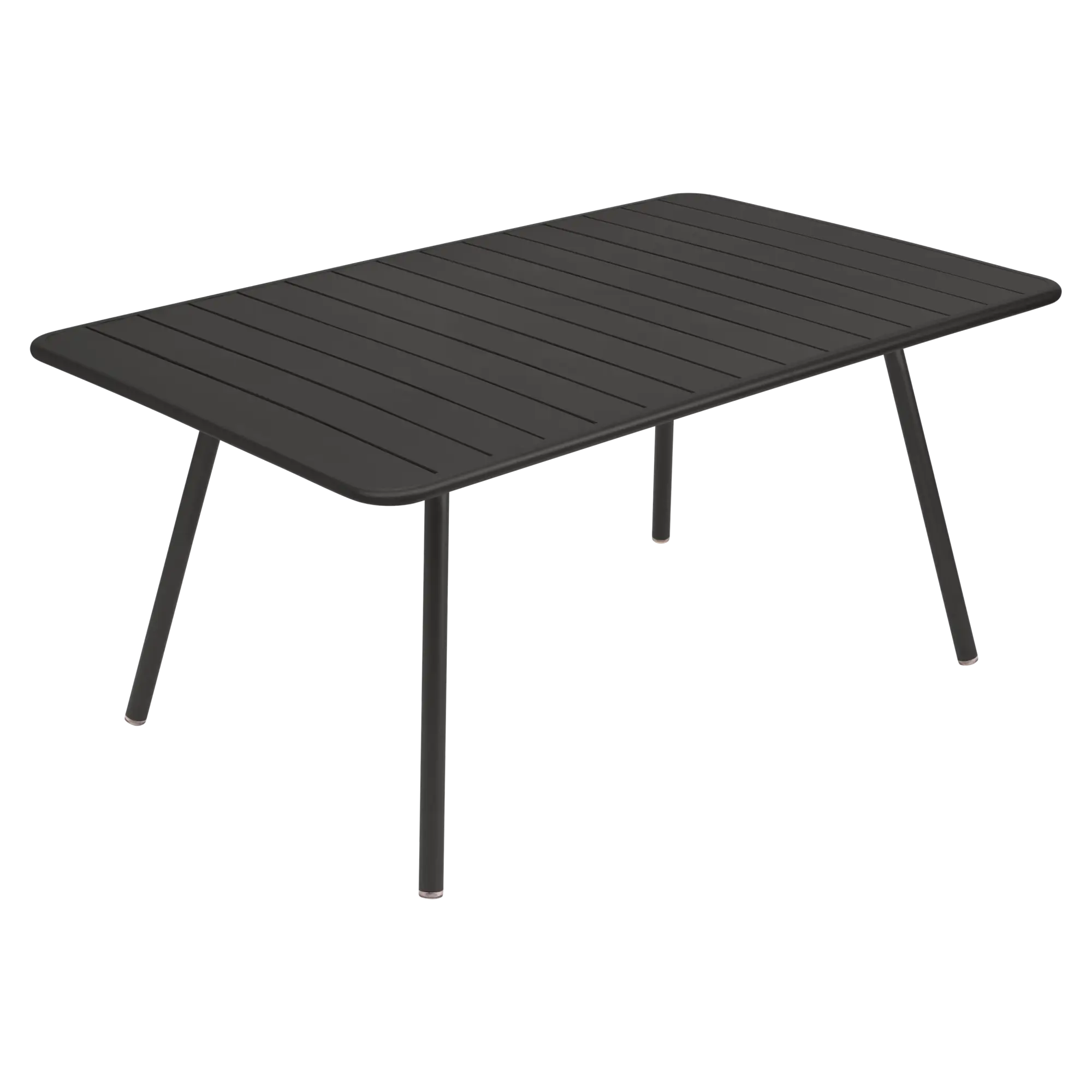 Fermob tuintafel Luxembourg - 100 x 165 cm. - Liquorice