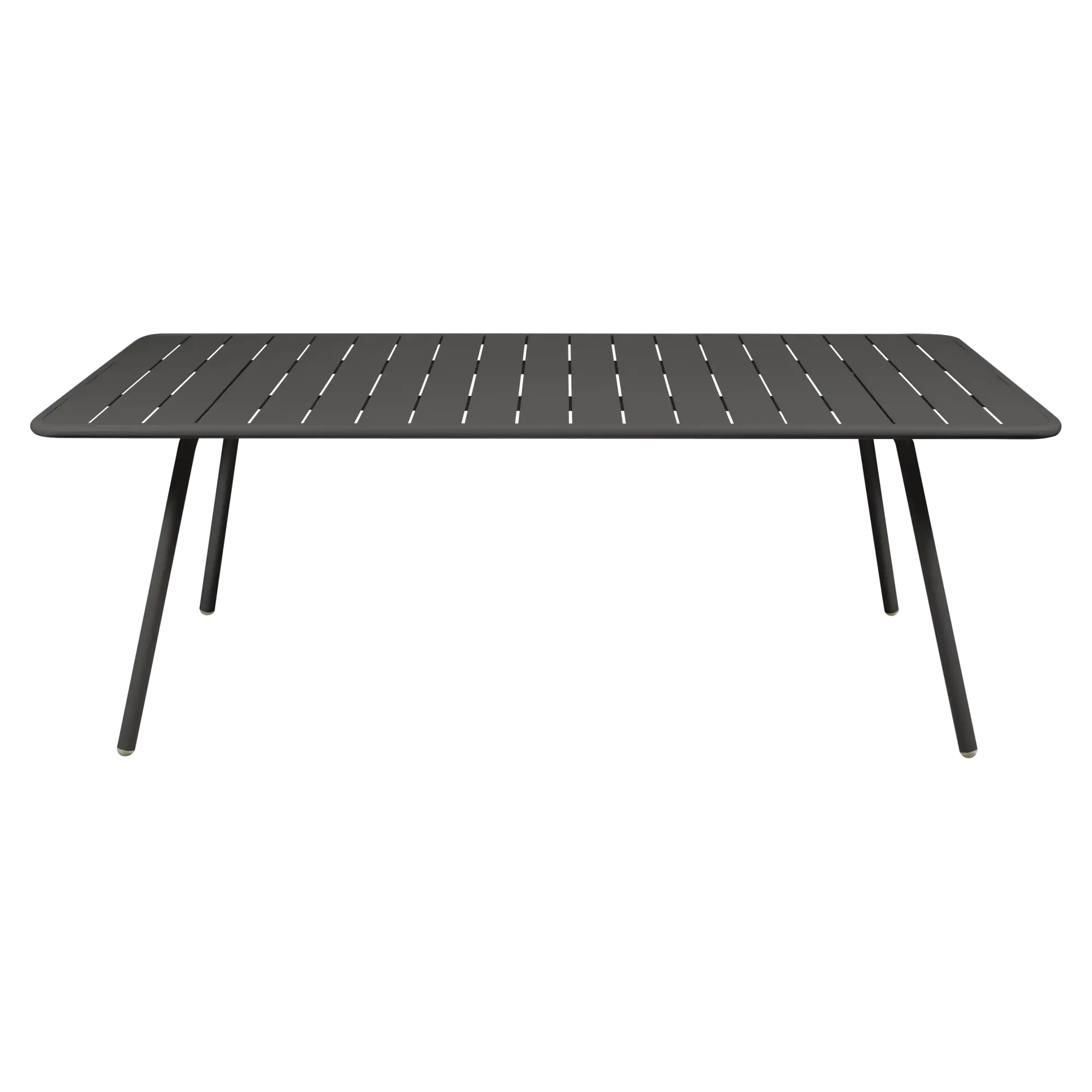 Fermob tuintafel Luxembourg - 100 x 207 cm. - Liquorice