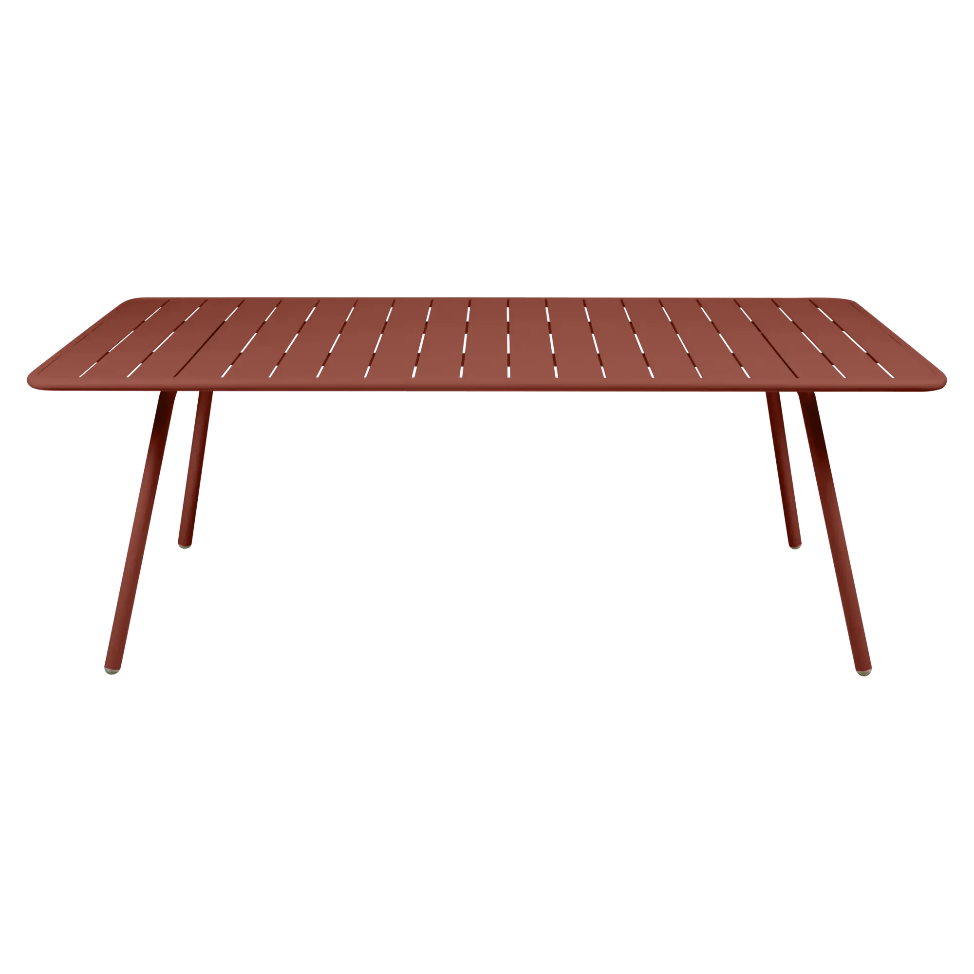 Fermob tuintafel Luxembourg - 100 x 207 cm. - Red Ochre