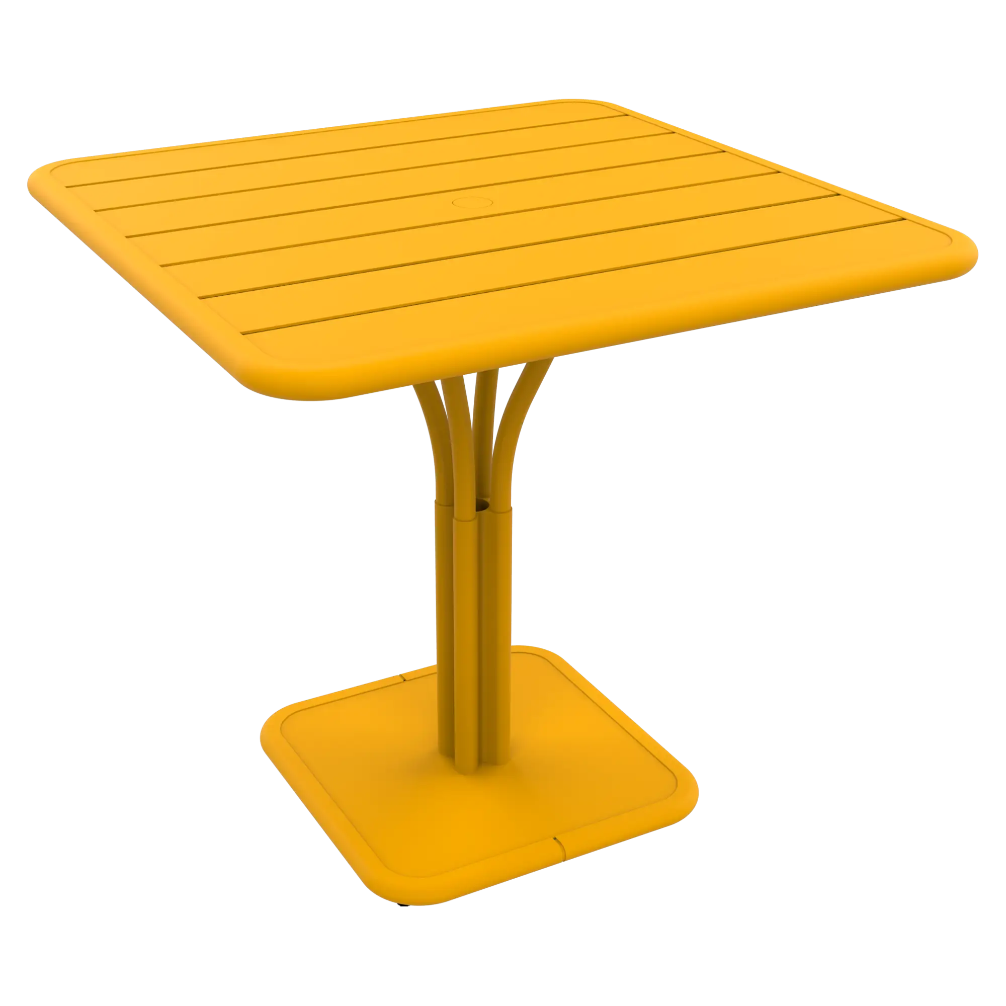 Fermob tuintafel Luxembourg - 80 x 80 cm. - Honey