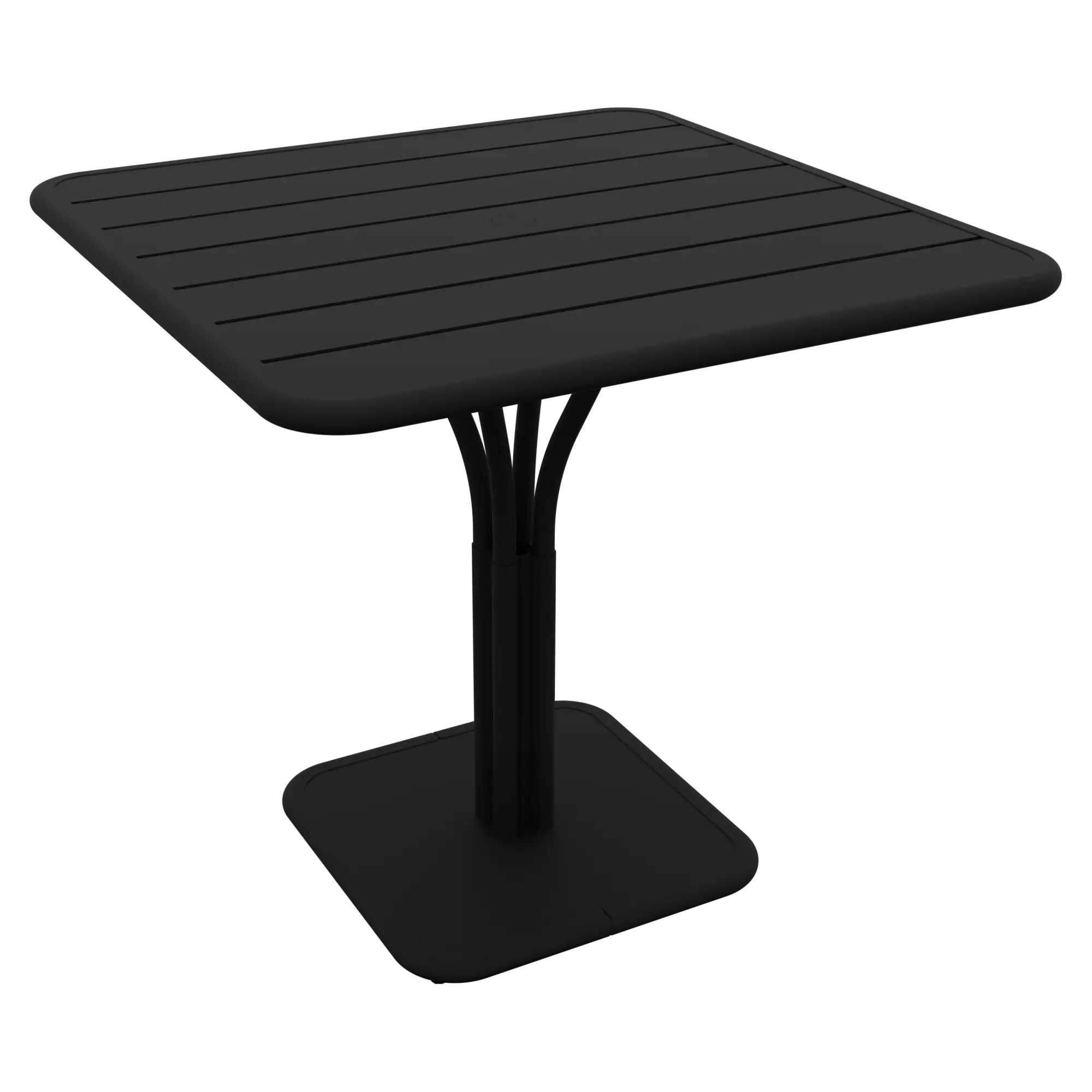 Fermob tuintafel Luxembourg - 80 x 80 cm. - Liquorice