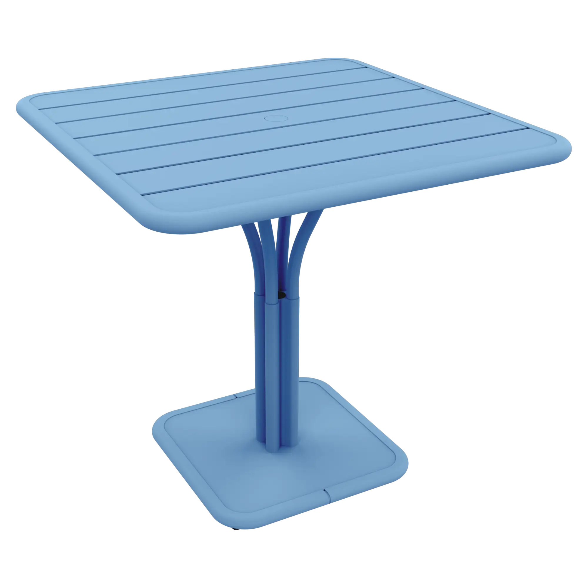 Fermob tuintafel Luxembourg - 80 x 80 cm. - Maya Blue