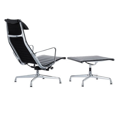 Aluminium Chair EA 124 - leder