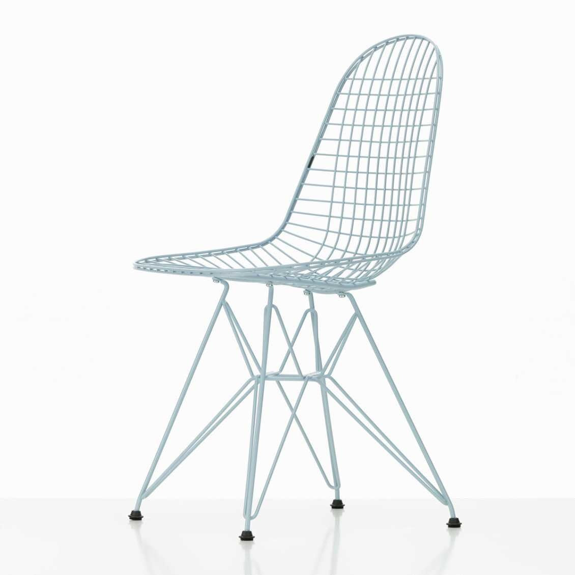 vitra Eames Wire Chair DKR - nieuwe kleuren - sky blue